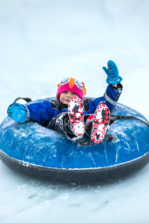 Rovaniemi: Snowman World Entrance Ticket - Tube tubing on an icy hill: how to plan for speed and fun