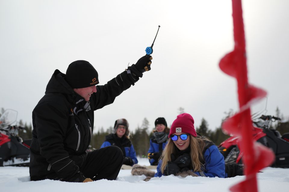 Rovaniemi: Snowmobile and Ice Fishing Adventure with Lunch - FAQ