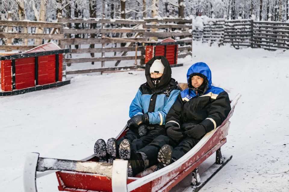 Rovaniemi: Snowmobile Safari, Reindeer & Husky Sleigh Ride - Hot Drinks, Snacks, and Photo Stops: The Warm Reset