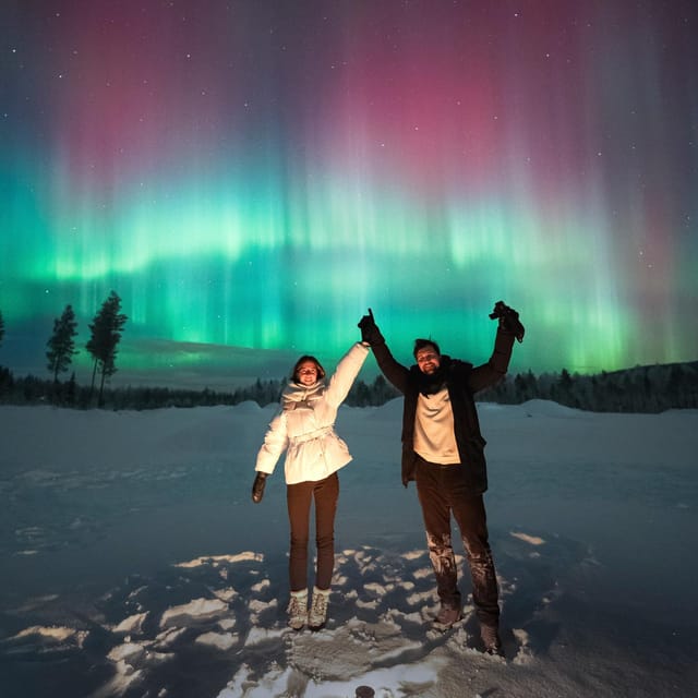 Rovaniemi: Unlimited Mileage and Hours Aurora Hunting Pro - Pickup in Rovaniemi: Warm Start, Clear Expectations