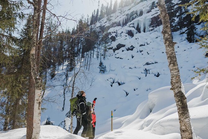 Rovaniemi - Visit to The Frozen Waterfalls of Korouoma - Weather reality: when the day changes