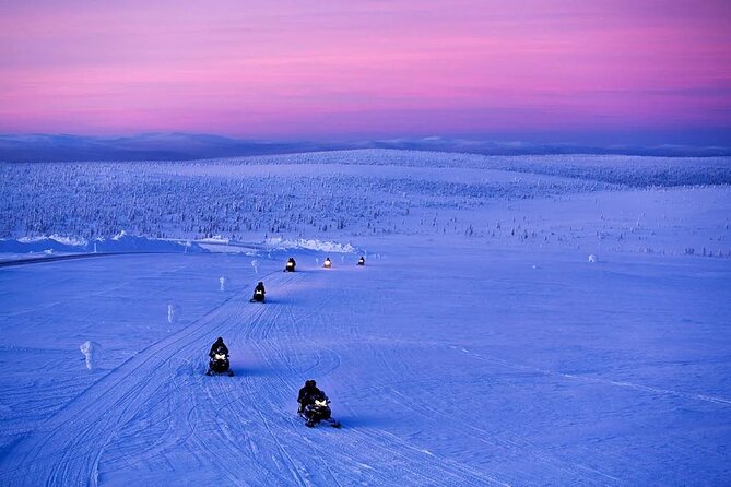 Snowmobile and Ice Fishing Experience - Snowmobile through the Lappish forest: the part that feels most like Lapland