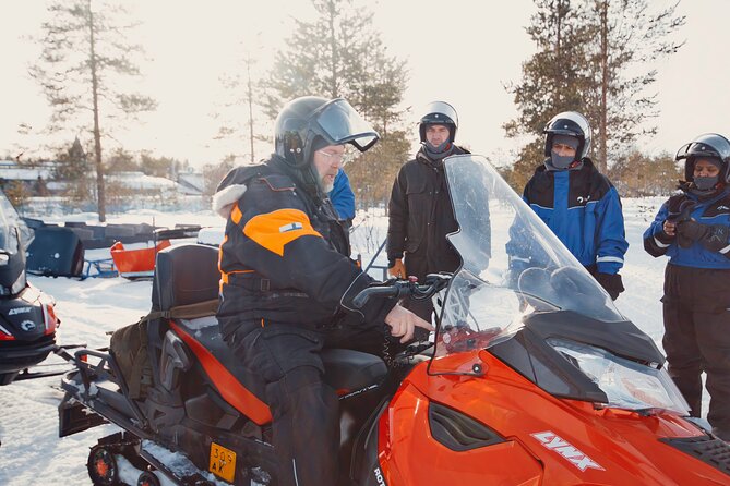Snowmobile Safari into the Arctic Circle Forest - Safety and instruction quality: why this tour scores high