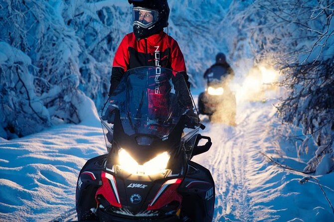Snowmobile Tour with Small Group in Remote Wilderness 3 Hours - New snowmobiles and comfort details: what to expect when you start moving