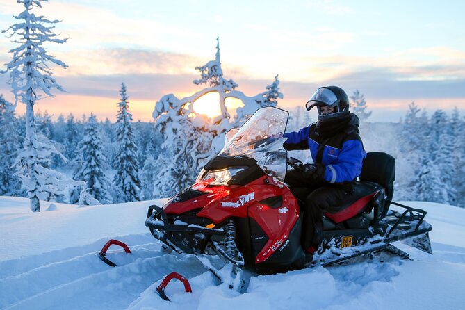 Snowmobiling Quick Spin - 2 h snowmobile experience in Rovaniemi - The 2-Seater Snowmobile Ride Works (and the Drive-Your-Own Upgrade)