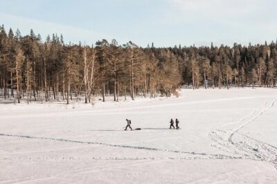 Snowshoe Trip in the Wilderness - The 3.5-Hour Flow: Pick-Up, Trail Time, Teepee Fire