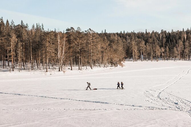 Snowshoe Trip in the Wilderness - The 3.5-Hour Flow: Pick-Up, Trail Time, Teepee Fire