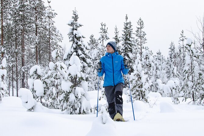 Snowshoeing Adventure with Ice-Fishing, Fire and Survival - Rovaniemi Snowshoeing With Ice Fishing: What You’re Signing Up For