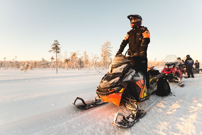 Thrill of Snowmobiling for Adults Only - A High-Octane Lapland Ride (Without the Kid-Tempo)