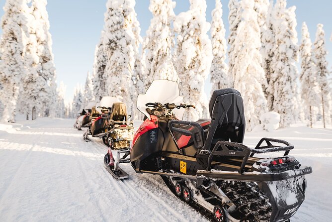 Thrill of Snowmobiling for Adults Only - The 2.5 Hours on Snow: How the Route Feels
