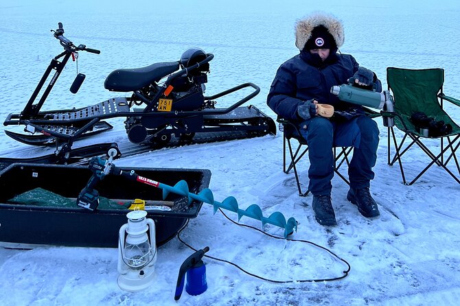 VIP Ice Fishing "ICEBREAKER" Lunch in Glass Igloo - Timing, pacing, and what to wear (even with gear provided)